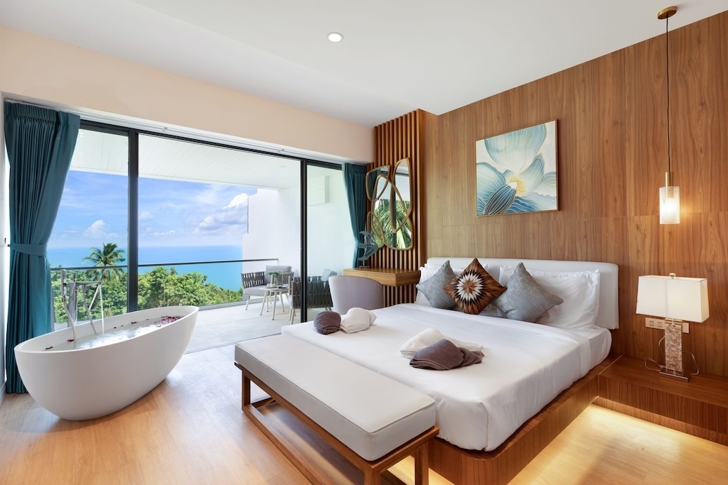 Koh Samui Sea View Villa By Coral Cove Bedroom