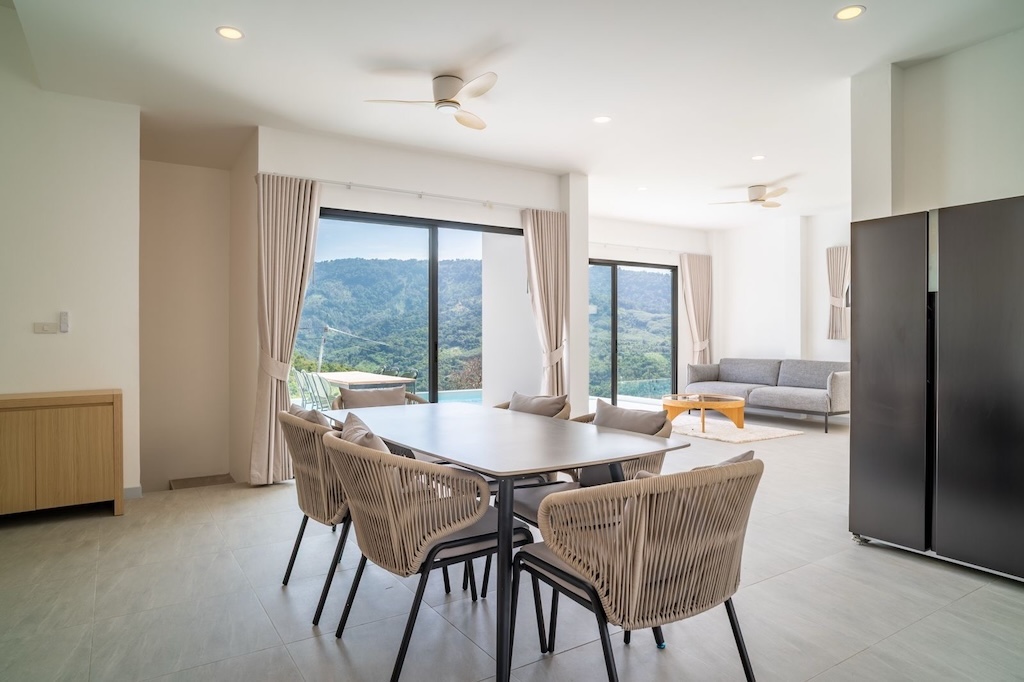 Koh Samui Villa For Longterm Rent In Bophut Dining