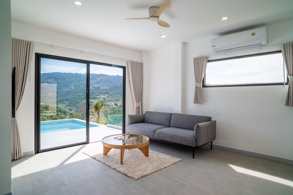 Koh Samui Villa For Longterm Rent In Bophut Lounge