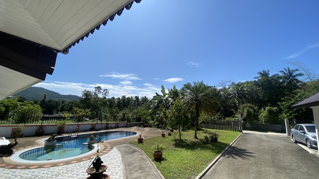 Koh Samui VIlla For Sale In Taling Ngam Outdoor Area