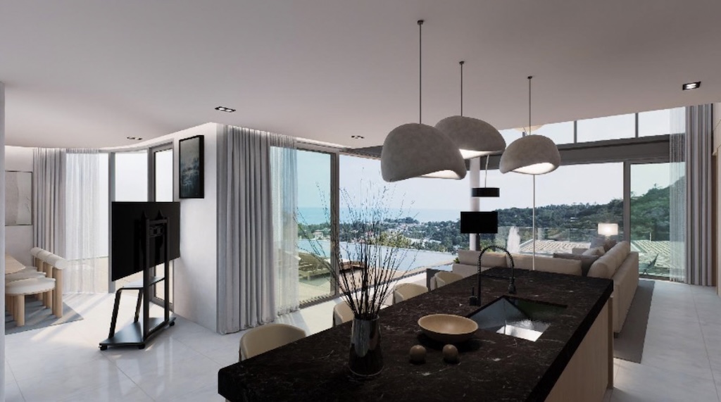 Lamai Sea View Property For Sale Interior