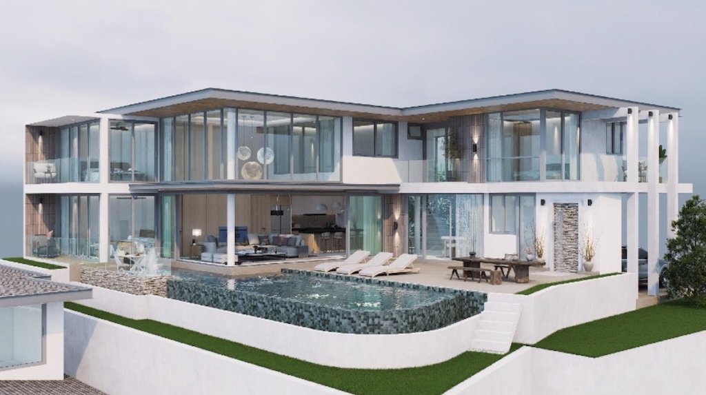 Lamai Sea View Property For Sale Exterior