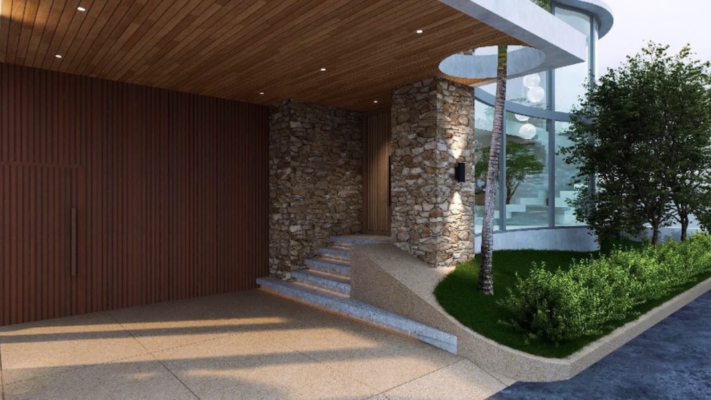 Lamai Sea view property For Sale Parking