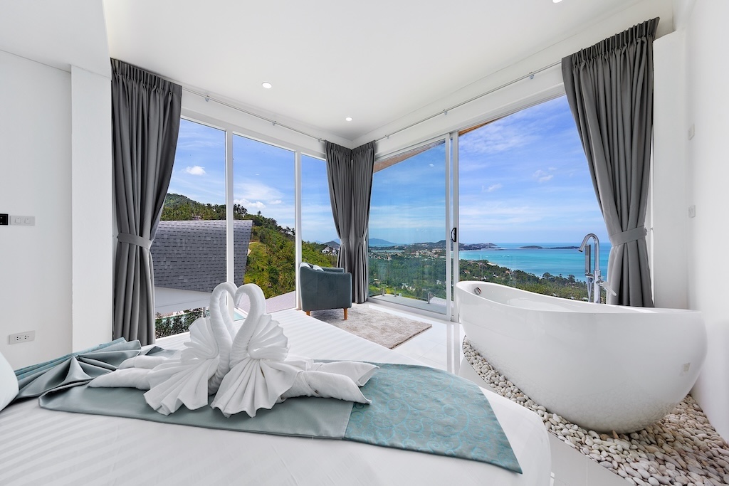 Ocean View Property For Sale In Koh Samui Bedroom