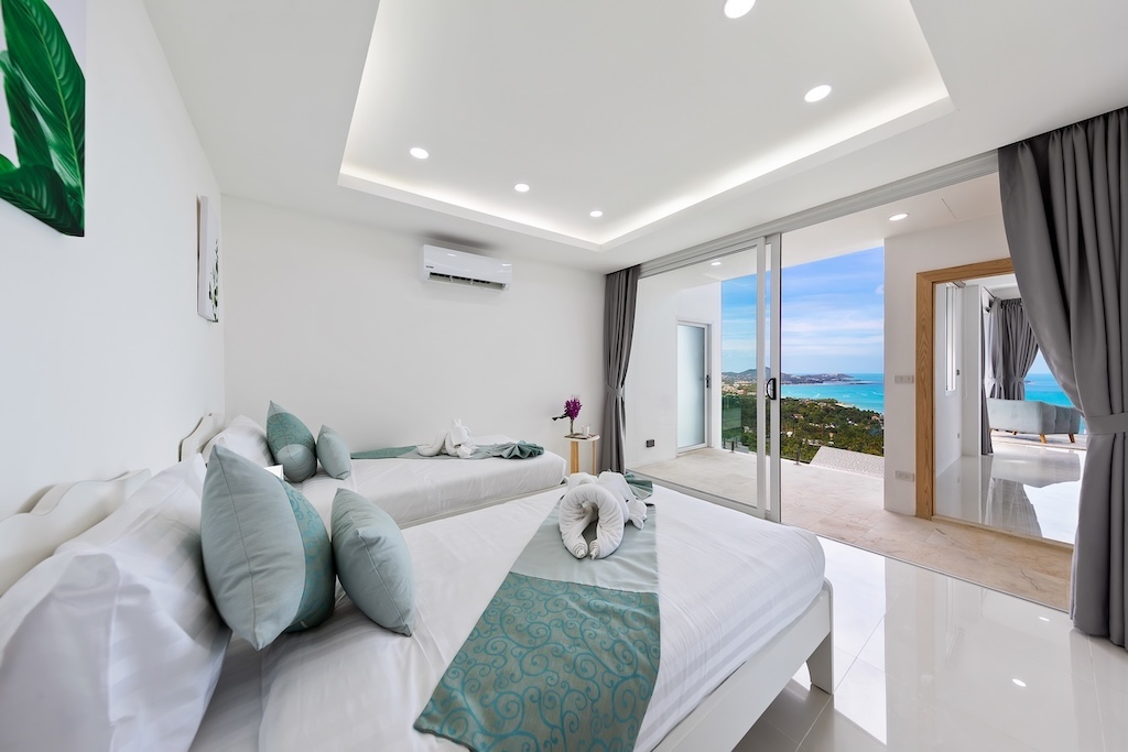 Ocean View Property For Sale in Koh Samui Bedroom