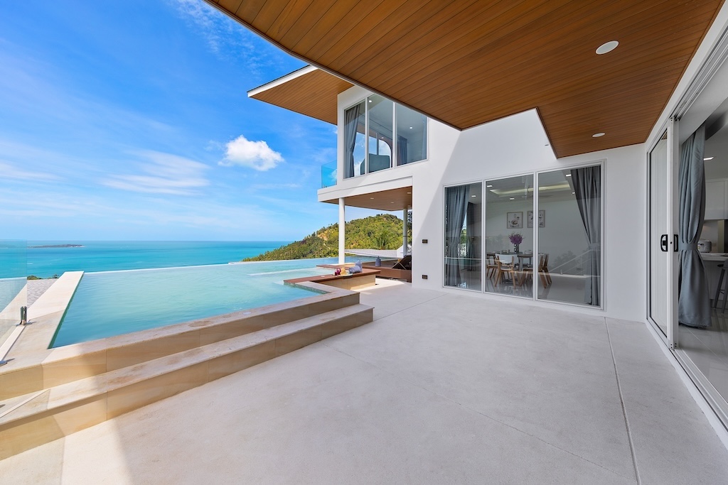 Ocean View Property For Sale In Koh Samui Terrace