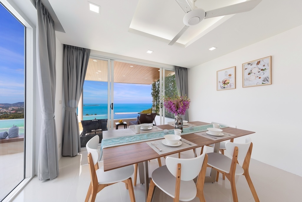 Ocean View Property For Sale In Koh Samui Dining
