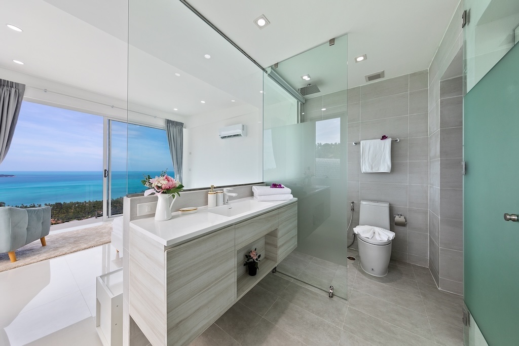 Ocean View Property For Sale in Koh Samui Bathroom