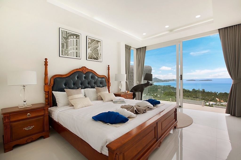 Sea View Property For Sale In Chaweng Noi Ko Samui Bedroom