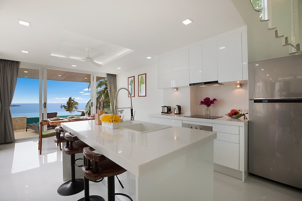 Sea View Property For Sale in Chaweng Noi Ko Samui Kitchen