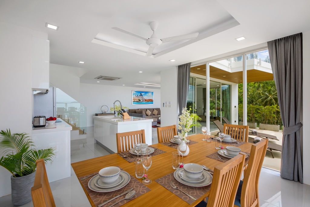 Villa For Sale At The Wave Koh Samui Dining