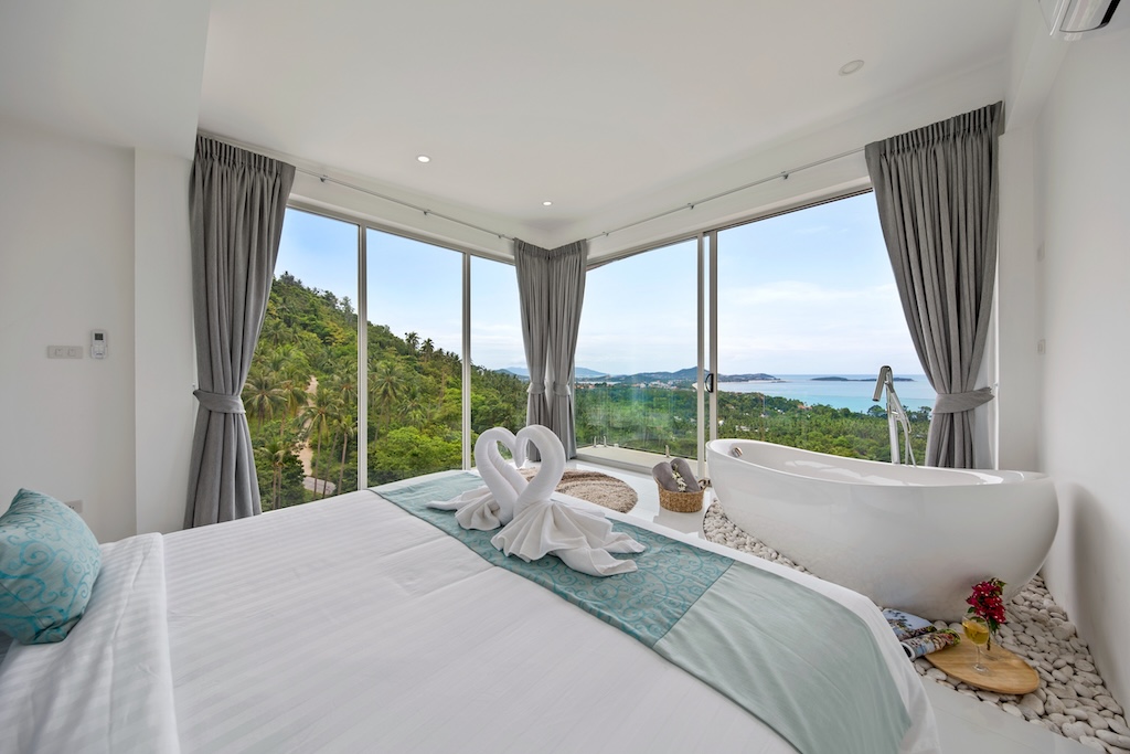 Villa For Sale At The Wave Koh Samui bedroom View