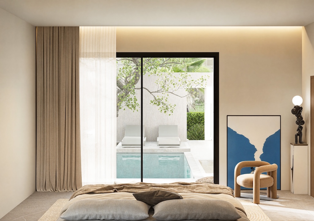 Walee House Koh Phangan Bedroom