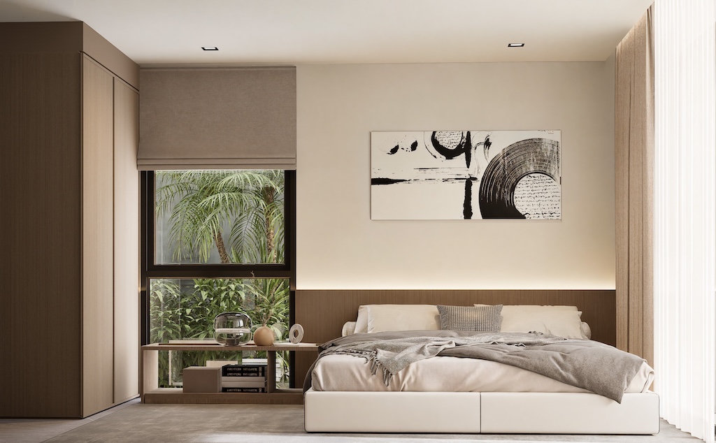 Walee House Koh Phangan Bedroom