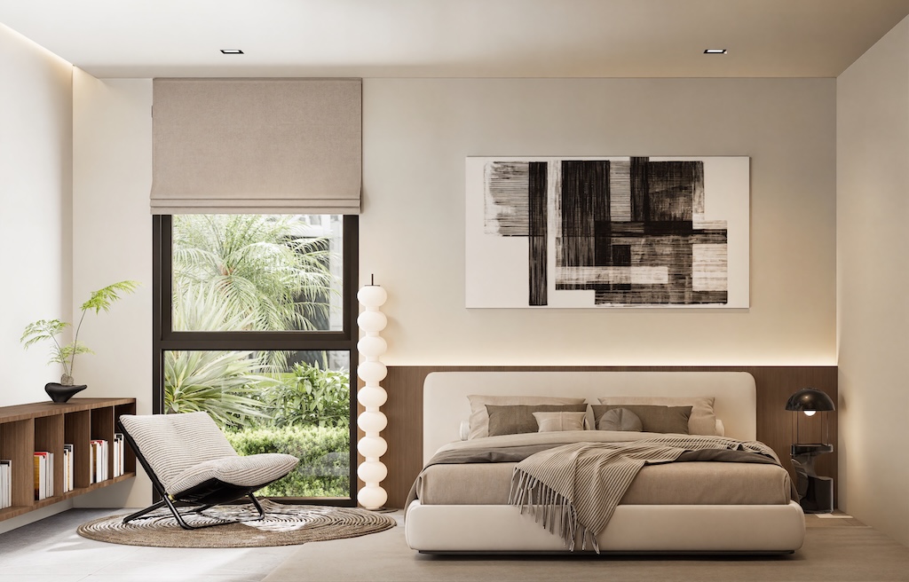 Walee House Koh Phangan Bedroom