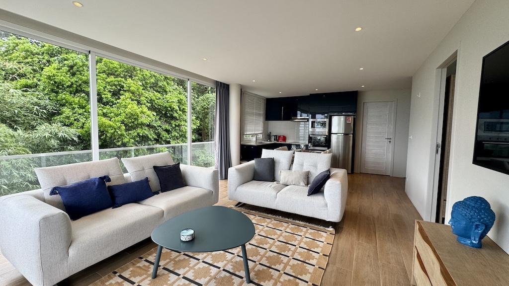 Chariya Koh Samui Apartment Living Area