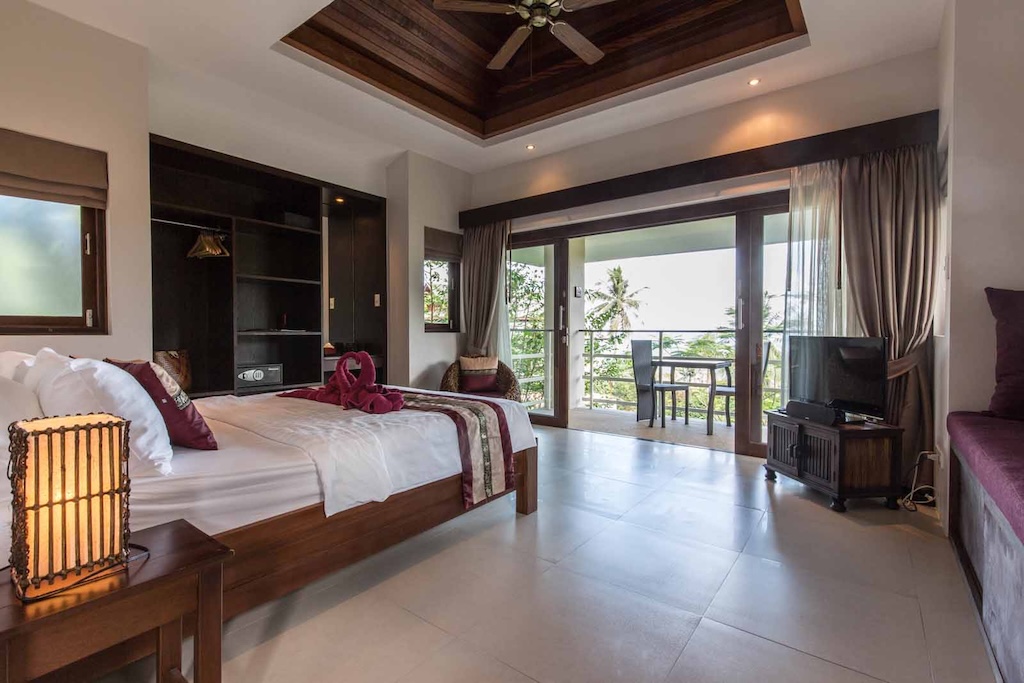 Koh Phangan Sea View Resort For Sale Bedroom