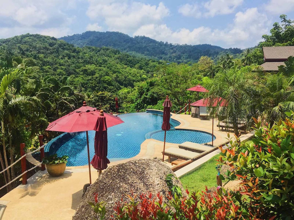 Koh Phangan Sea View Resort For Sale pool