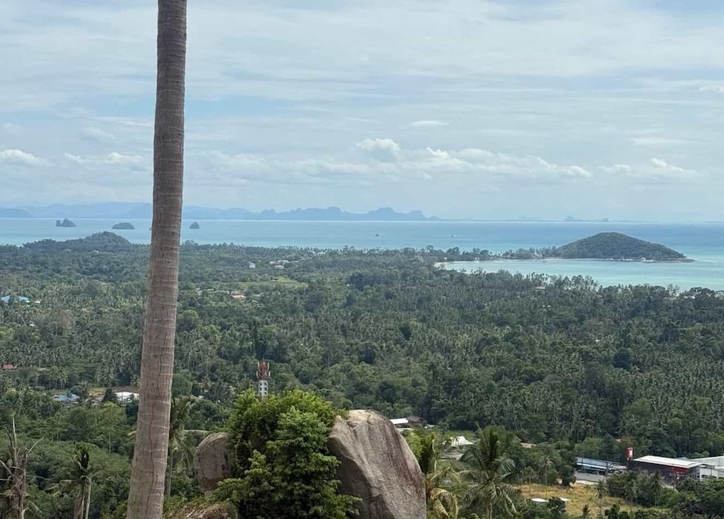 Koh Samui Land For Sale in Angthong Sea View