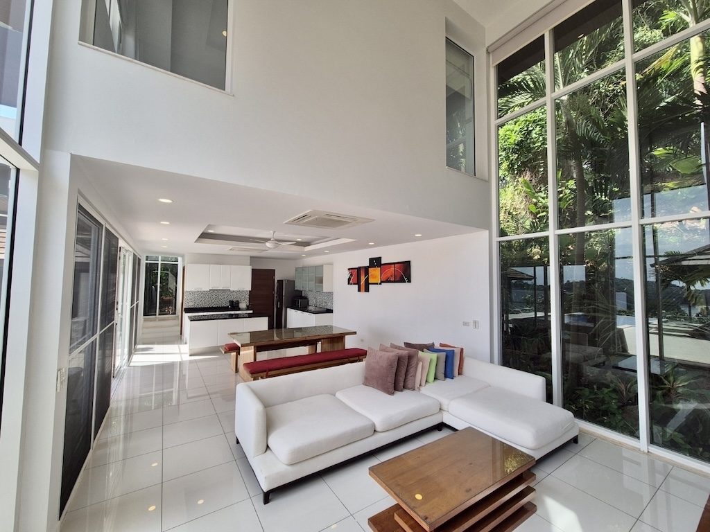 Koh Samui Property In Horizon Villas Living Area