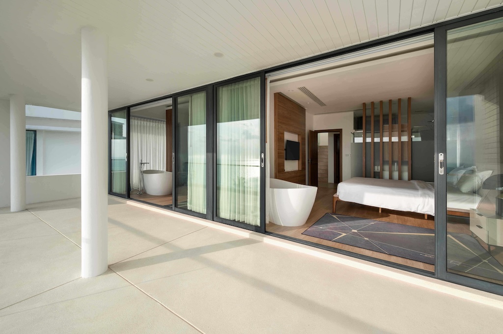 Koh Samui Sea View Property Near Coral Cove Balcony