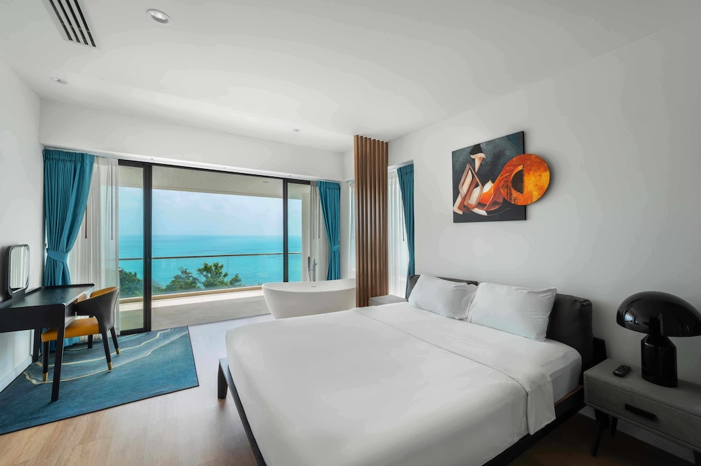 Koh Samui Sea View Property Near Coral Cove Bedroom