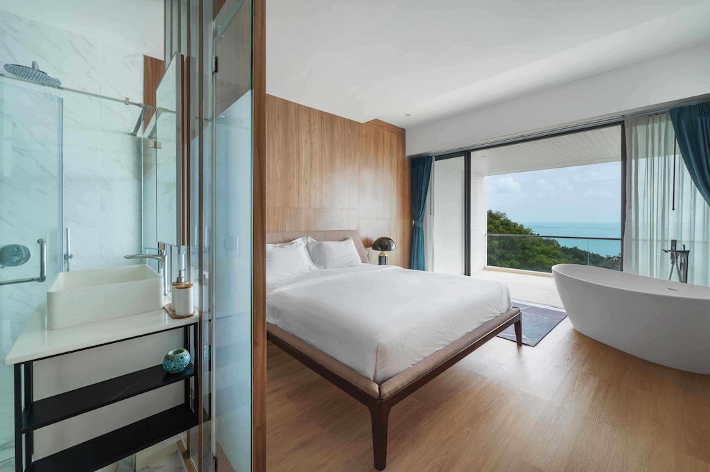 Koh Samui Sea View Property Near Coral Cove Bedroom