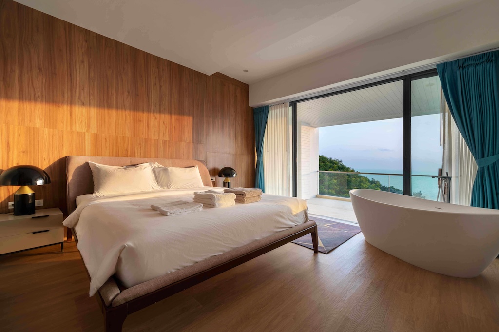 Koh Samui Sea View Property Near Coral Cove Bedroom