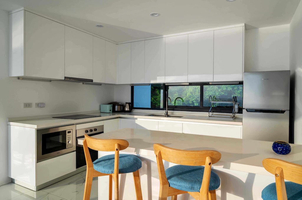 Koh Samui Sea View Property Near Coral Cove Kitchen