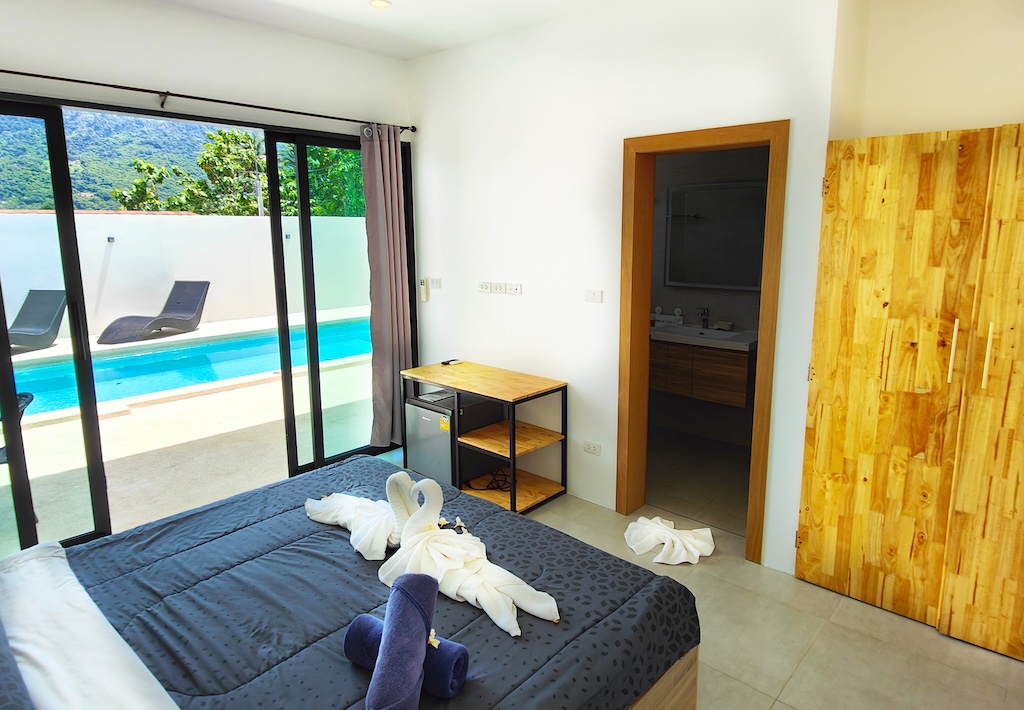 Koh Samui Villa For Sale In Lamai Bedroom