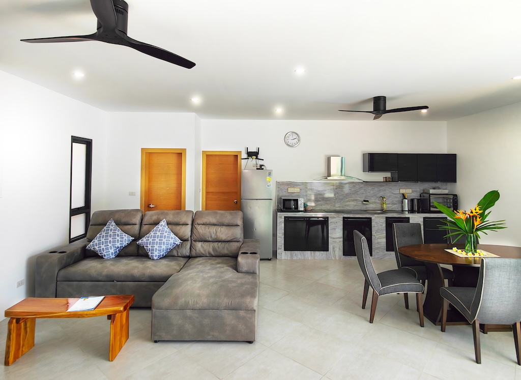 Koh Samui Villa For Sale In Lamai Living Area