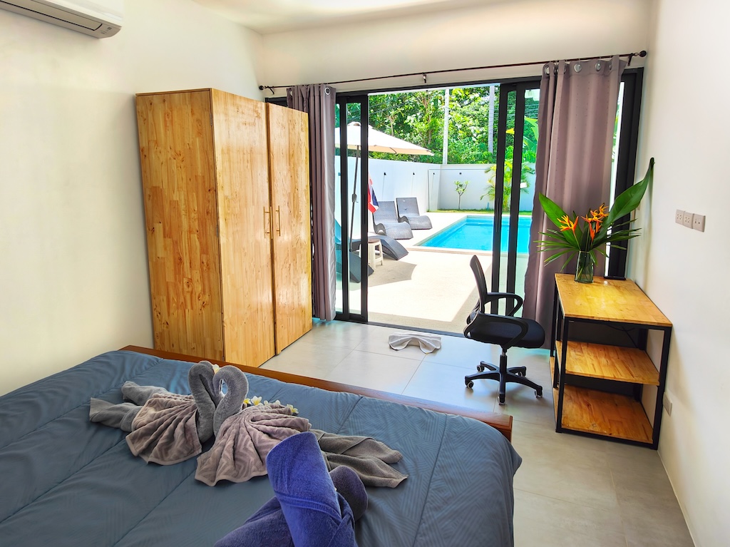 Koh Samui Villa For Sale In Lamai Bedroom