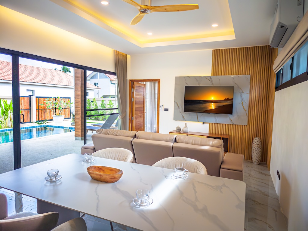 Lamai Hillside Villas Living Area