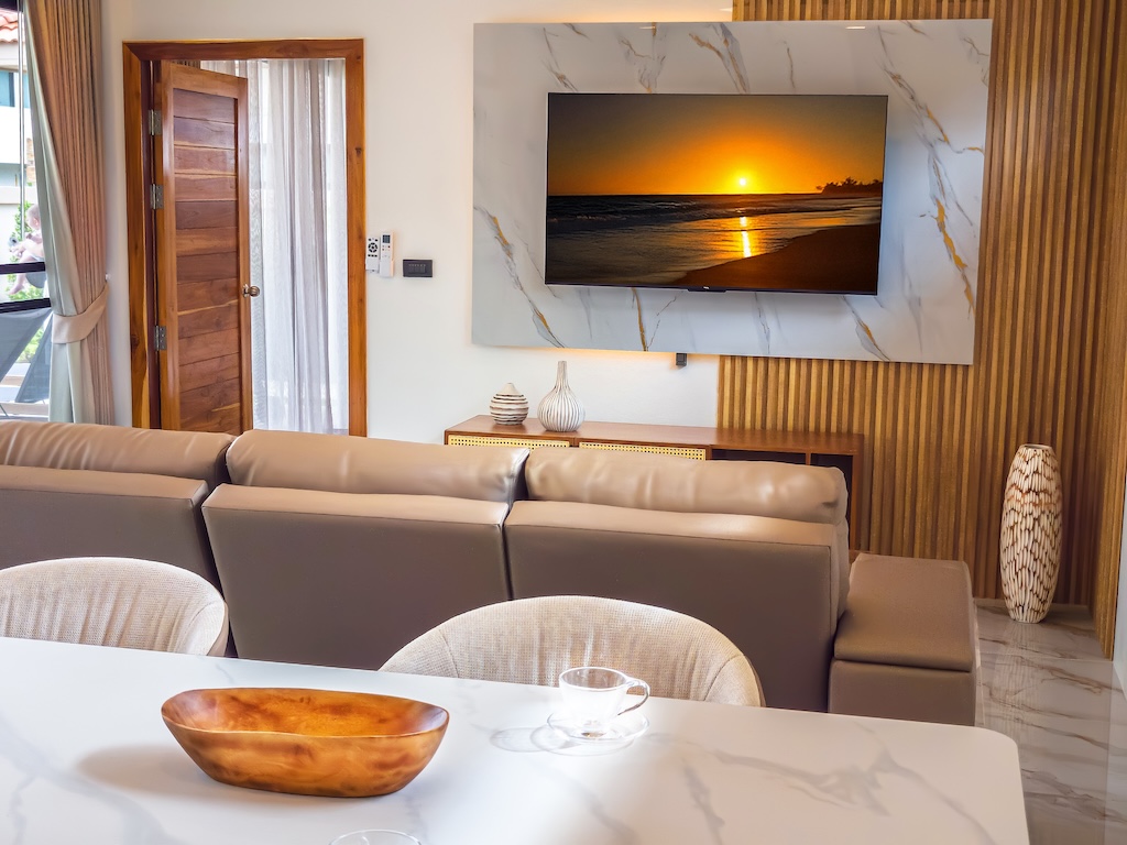 Lamai Hillside Villas Living Space