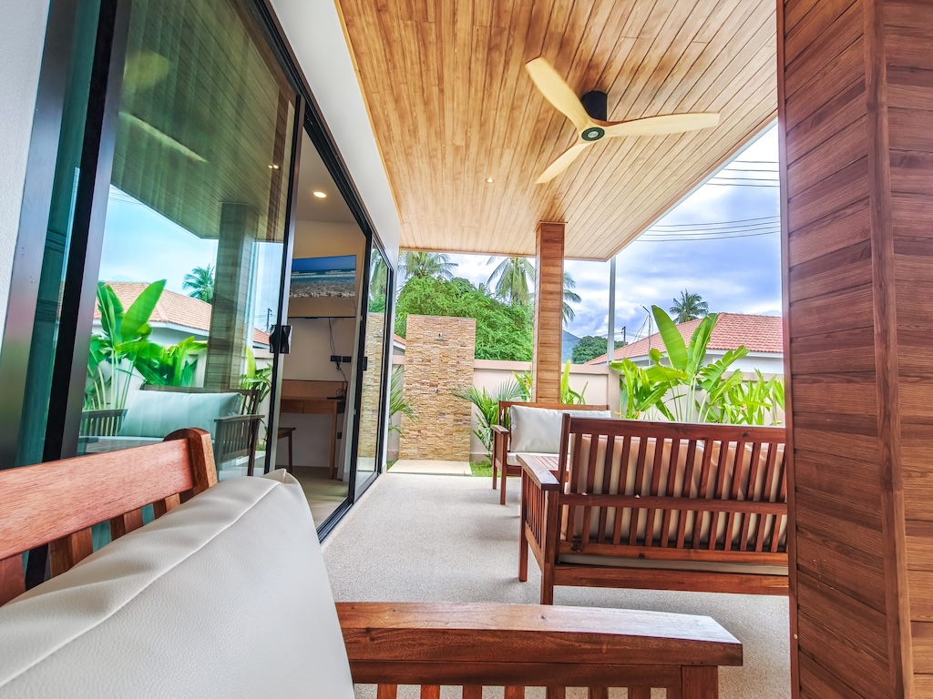 Lamai Hillside Villas Covered Terrace