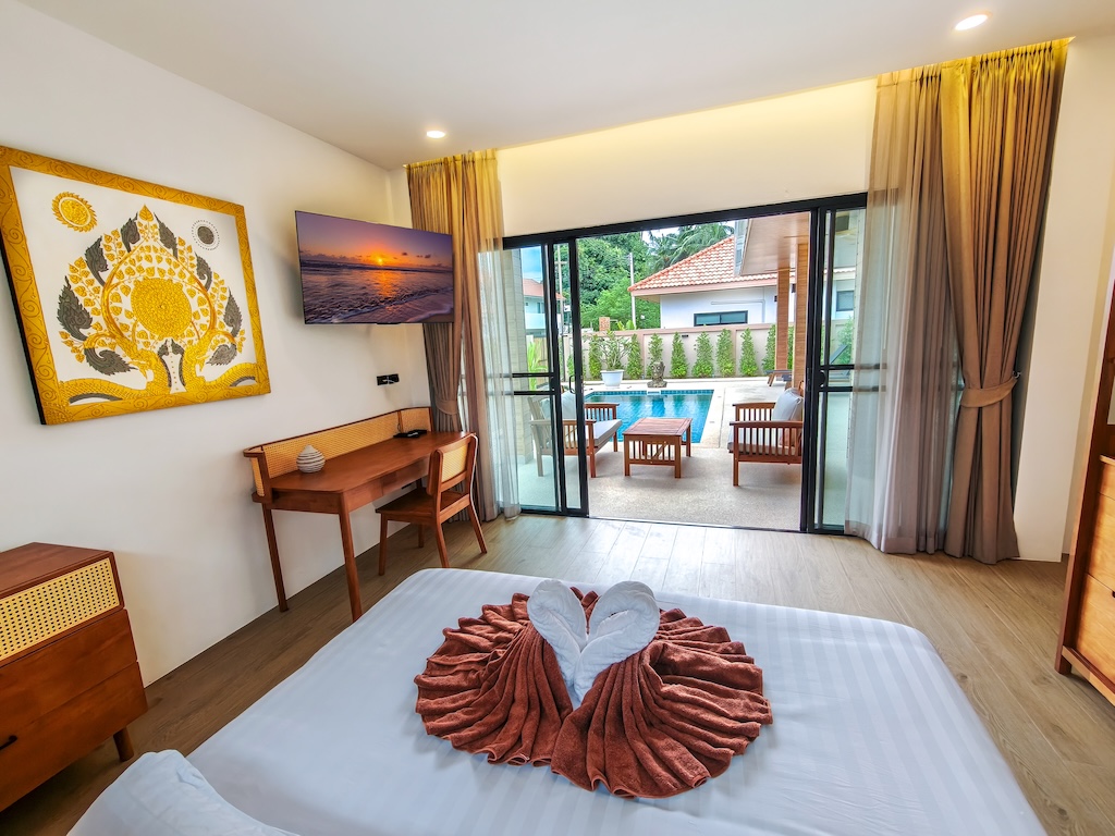 Lamai Hillside Villas Bedroom
