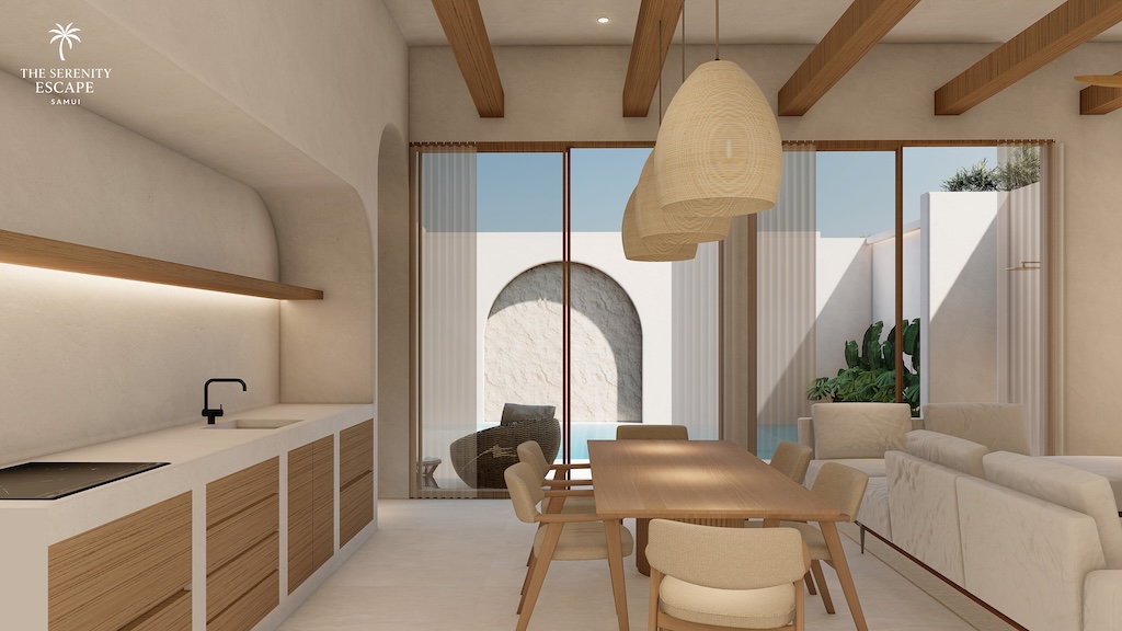 Serenity Escape Samui Villas Kitchen