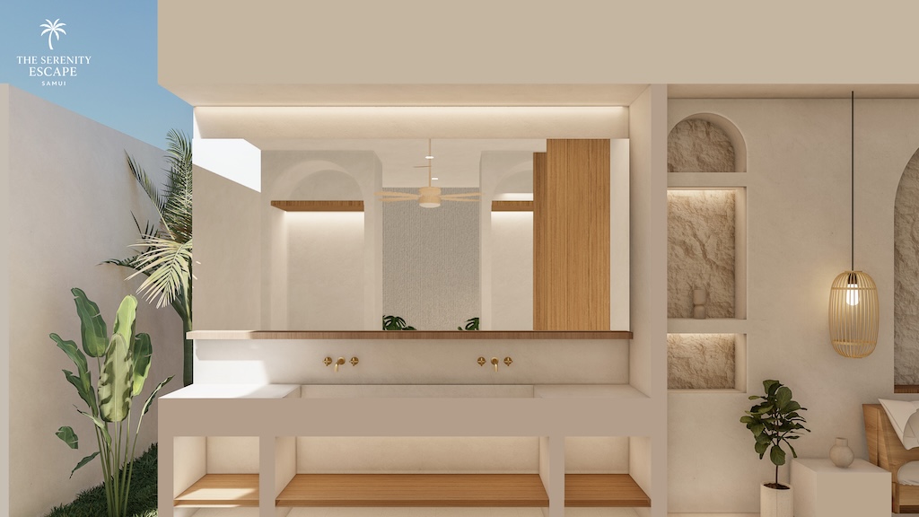 Serenity Escape Samui Villas Bathroom