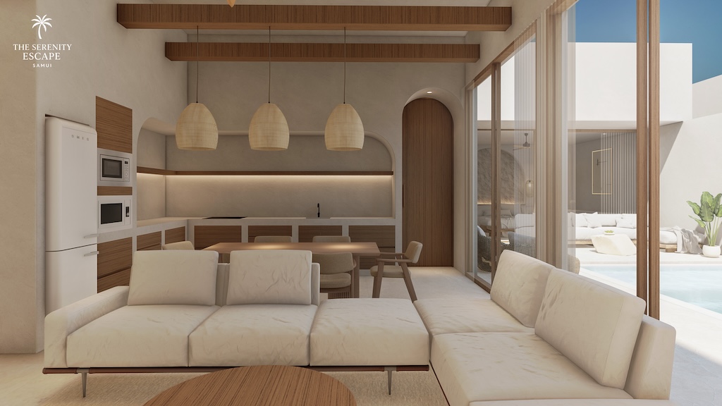 Serenity Escape Samui Villas Lounge