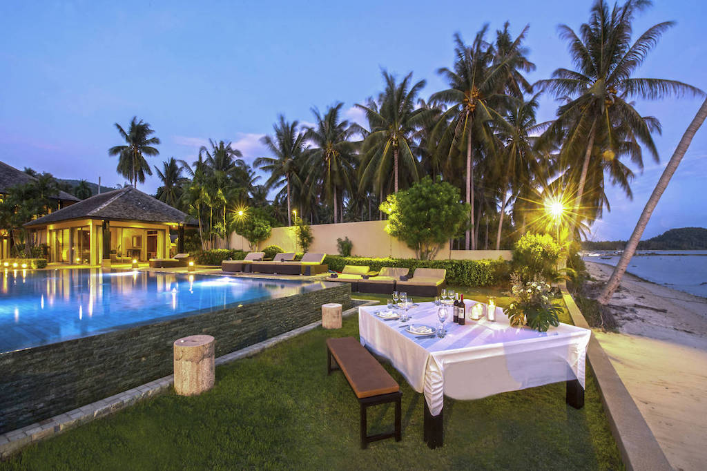Ama Lur Villa Koh Samui Evening