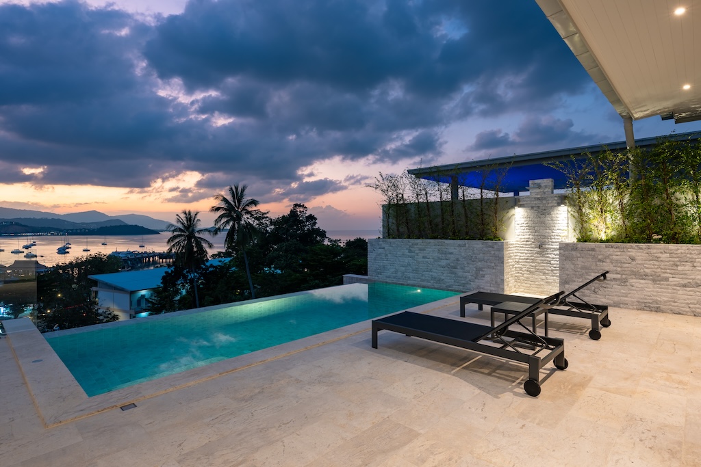 Koh Samui Sunset View Property Terrace