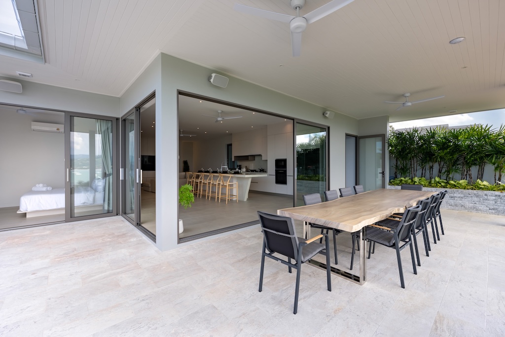 Koh Samui Sunset View Property Covered Terrace