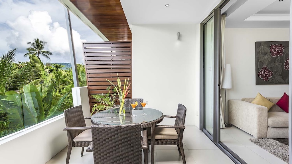 Koh Samui Two Bed Apartments For Sale Balcony