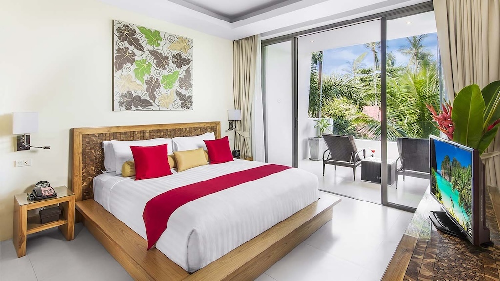 Koh Samui Two Bed Apartments For Sale Master Bedroom