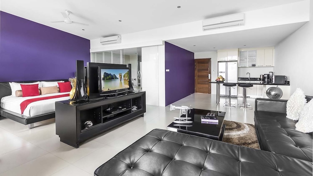Lamai Penthouse Apartments For Sale Living Area
