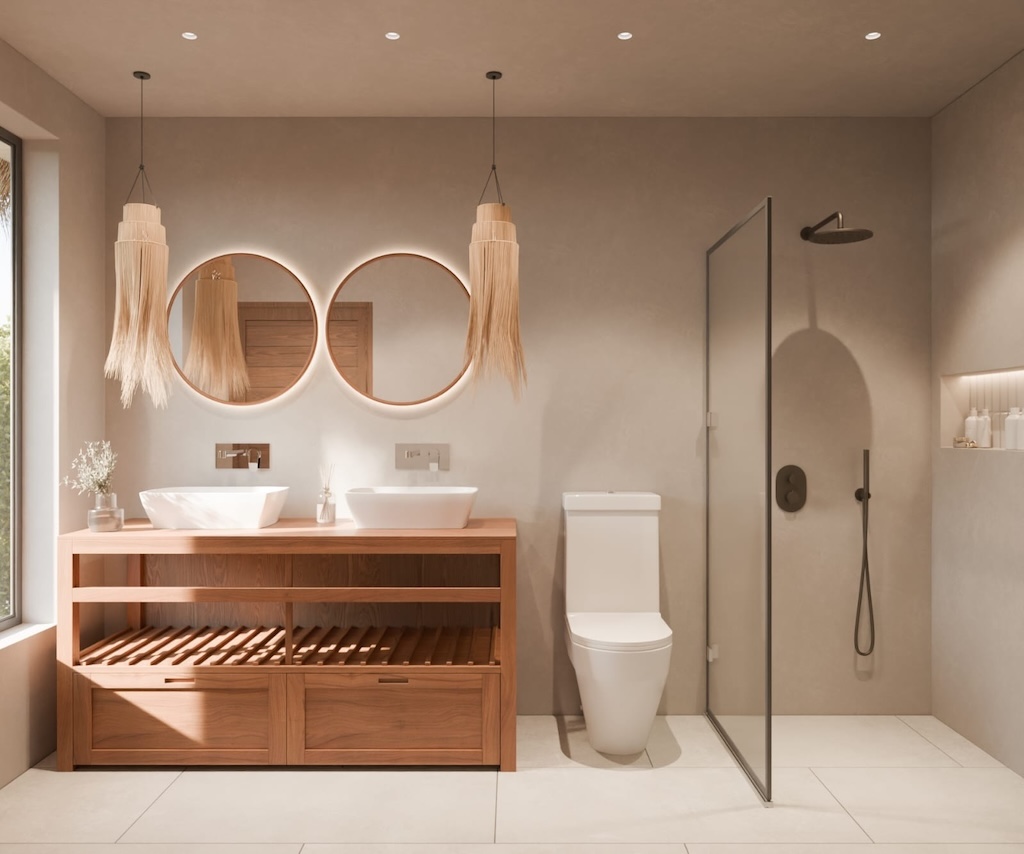 Naturalia Villas Samui Bathroom