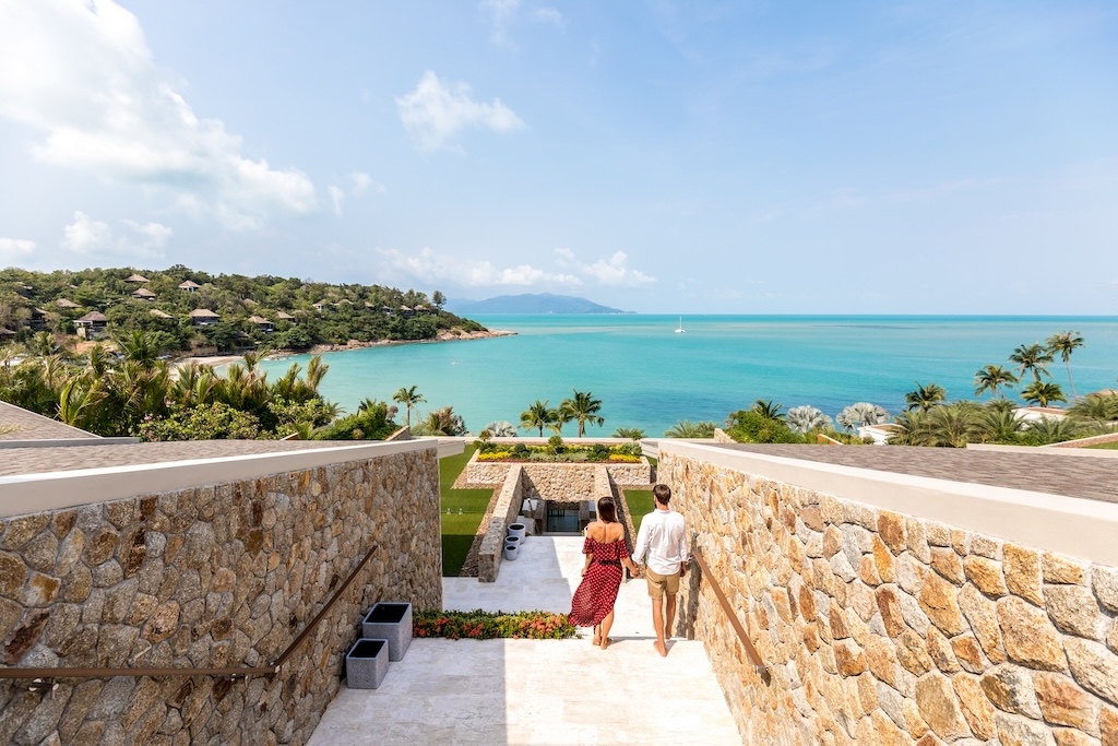 Villa Blue Amber Stairs