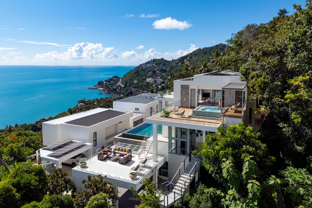 Villa D'Oro Koh Samui Aerial