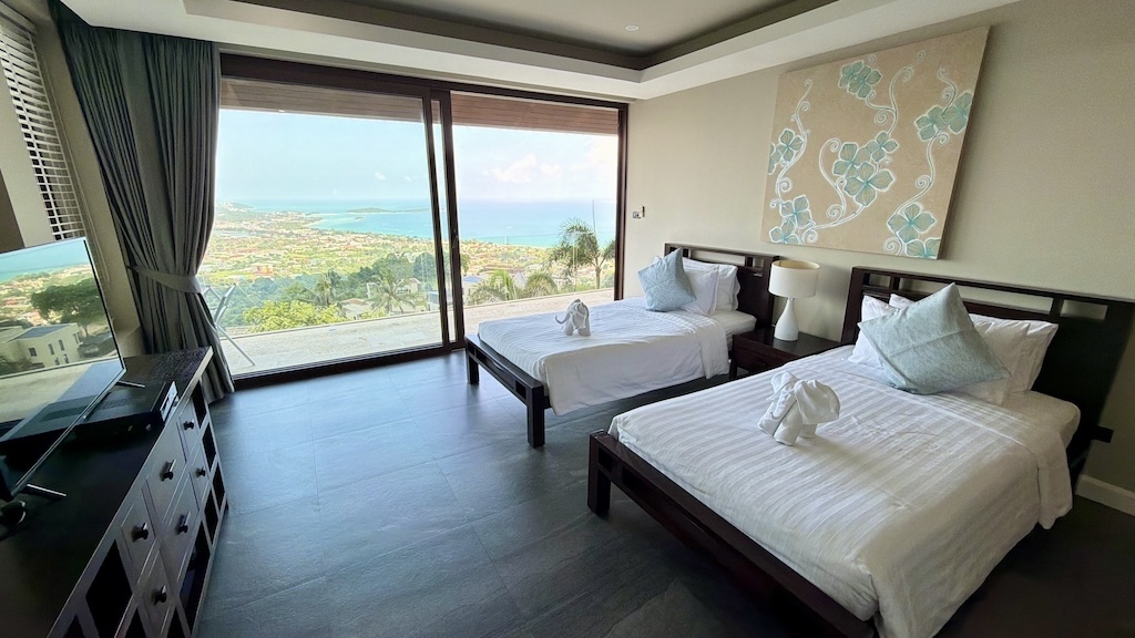 Villa Enam Koh Samui Guest Bedroom