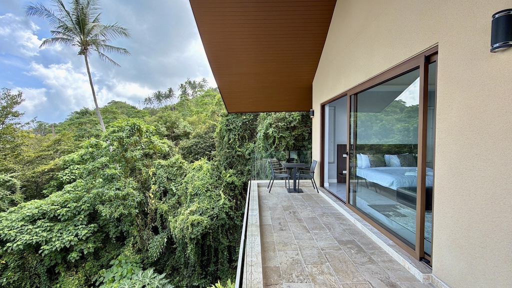 Villa Satu Koh Samui Balcony